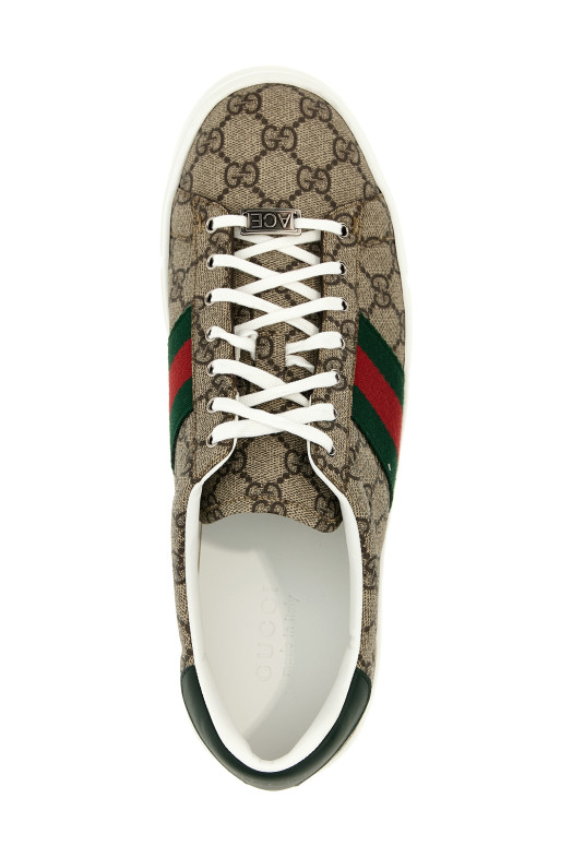 Кроссовки «Gucci Ace» Бежевые 760775FACMZ9746 Кроссовки «Gucci Ace» Бежевые 760775FACMZ9746