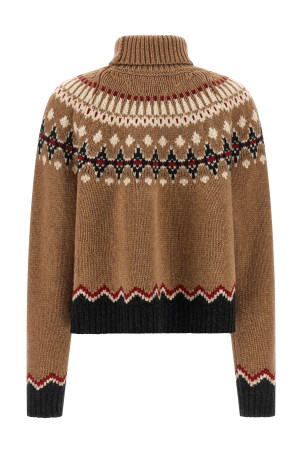 'Sweet Winter' turtleneck sweater Beige 'Sweet Winter' turtleneck sweater Beige