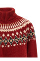 'Sweet Winter' turtleneck sweater Red 'Sweet Winter' turtleneck sweater Red