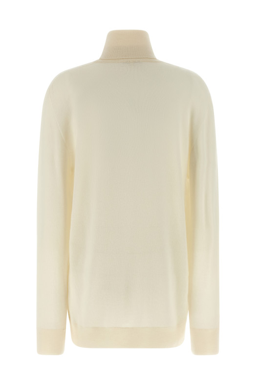 Светр з високим коміром «Ліззі» Білий 10028Y212IVR Светр з високим коміром «Ліззі» Білий 10028Y212IVR