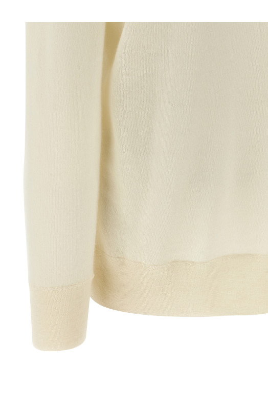 Светр з високим коміром «Ліззі» Білий 10028Y212IVR Светр з високим коміром «Ліззі» Білий 10028Y212IVR