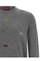 GG свитер с интарсией Серый GUCCI 833668XKEYH1015
