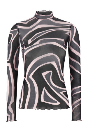 Тюлевий светр Різнокольоровий EMILIO PUCCI 5UJM155U749047 Тюлевий светр Різнокольоровий EMILIO PUCCI 5UJM155U749047