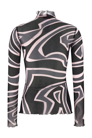 Тюлевий светр Різнокольоровий EMILIO PUCCI 5UJM155U749047 Тюлевий светр Різнокольоровий EMILIO PUCCI 5UJM155U749047