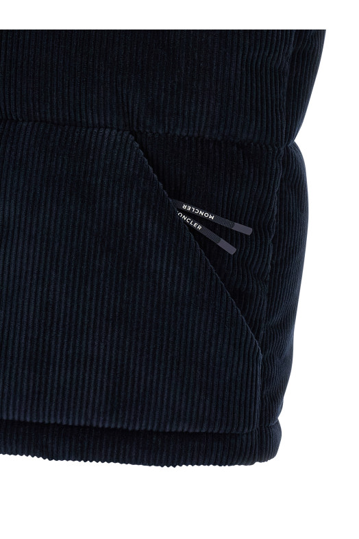 MONCLER 'Agen' жилет Blue K20911A00191598XG779