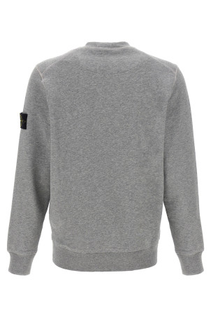 Logo badge sweatshirt Gray