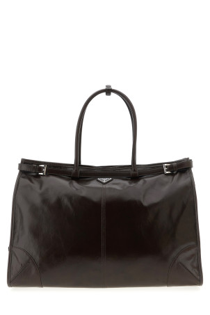'Prada Bonnie' shopping bag Brown