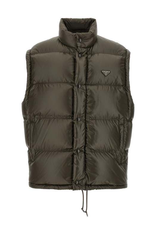 Re-Nylon down jacket Gray