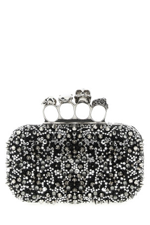 'Knuckle' clutch Black