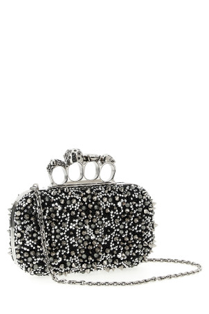 'Knuckle' clutch Black