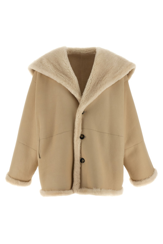 Двостороння овчина Бежевий ALBERTA FERRETTI A390151910006 Двостороння овчина Бежевий ALBERTA FERRETTI A390151910006