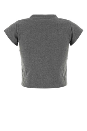 Grey cotton t-shirt BALENCIAGA (807341TTVB8) Grey cotton t-shirt BALENCIAGA (807341TTVB8)