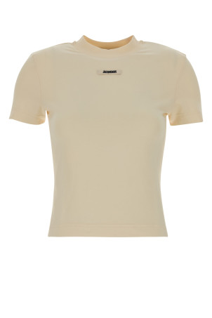 LE TSHIRT GROS GRAIN Beige JACQUEMUS (TSW00133AJ00124) LE TSHIRT GROS GRAIN Beige JACQUEMUS (TSW00133AJ00124)