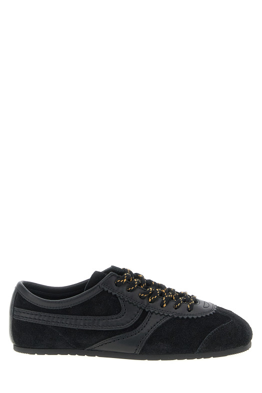 Замшеві кросівки Чорні DRIES VAN NOTEN 252011722126900 Замшеві кросівки Чорні DRIES VAN NOTEN 252011722126900