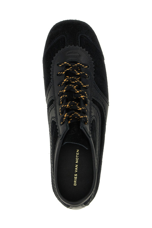 Замшеві кросівки Чорні DRIES VAN NOTEN 252011722126900 Замшеві кросівки Чорні DRIES VAN NOTEN 252011722126900