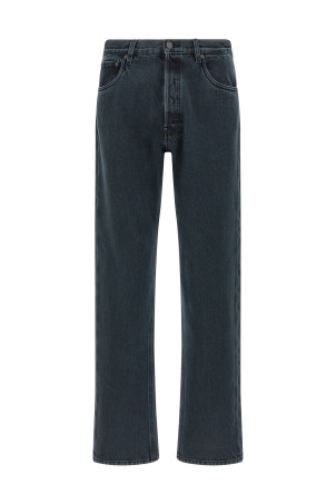 Джинсы из хлопка «сверхкрашенного» синего цвета GEP358S231142DF04OZ Джинсы из хлопка «сверхкрашенного» синего цвета GEP358S231142DF04OZ