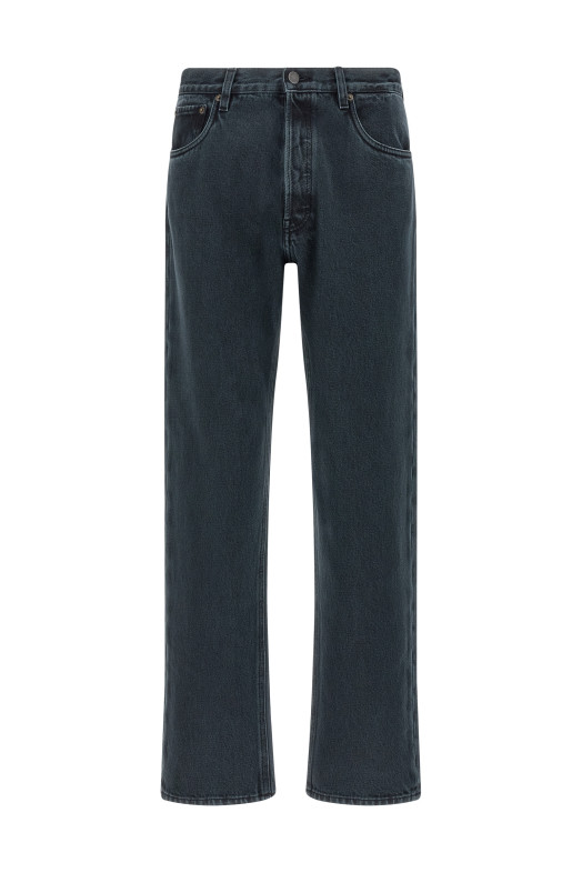 Джинсы из хлопка «сверхкрашенного» синего цвета GEP358S231142DF04OZ Джинсы из хлопка «сверхкрашенного» синего цвета GEP358S231142DF04OZ