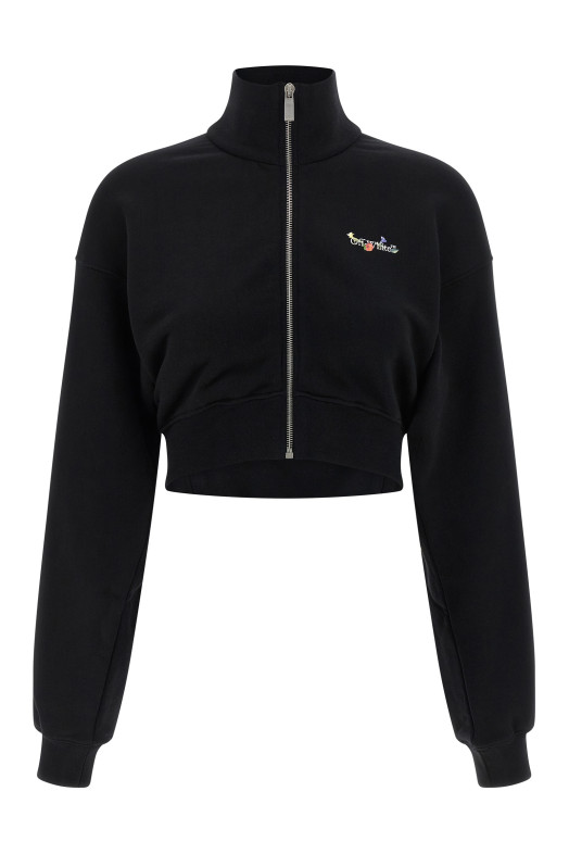 'Arrow Glass Flower' sweatshirt Black 'Arrow Glass Flower' sweatshirt Black