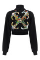 'Arrow Glass Flower' sweatshirt Black 'Arrow Glass Flower' sweatshirt Black