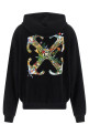 'Arrow Glass Flower' hoodie Black 'Arrow Glass Flower' hoodie Black