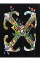 'Arrow Glass Flower' hoodie Black 'Arrow Glass Flower' hoodie Black