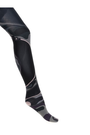 Колготки с узором, печатные, разноцветные EMILIO PUCCI 5UGE335U913016 Колготки с узором, печатные, разноцветные EMILIO PUCCI 5UGE335U913016
