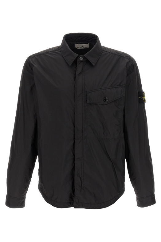'Garment Dyed Crinkle Reps NY' jacket Black 'Garment Dyed Crinkle Reps NY' jacket Black
