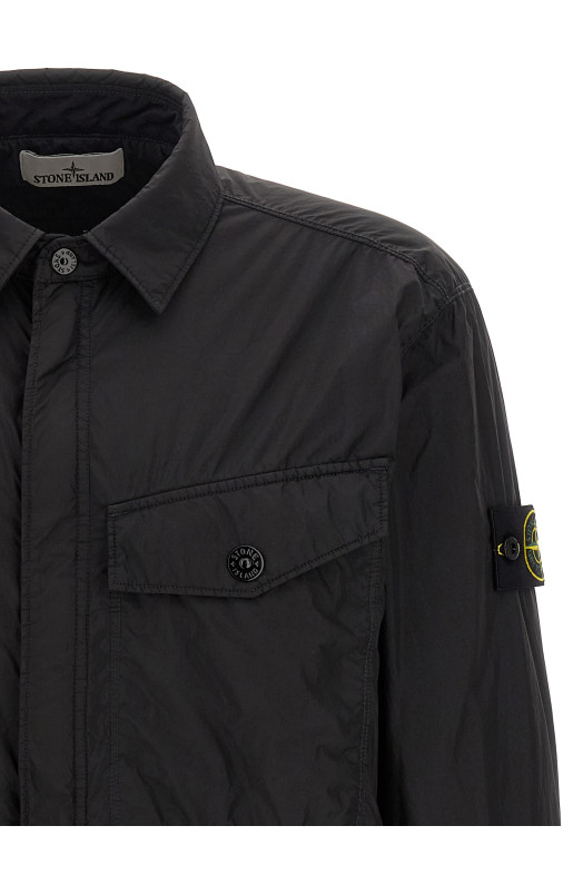 'Garment Dyed Crinkle Reps NY' jacket Black 'Garment Dyed Crinkle Reps NY' jacket Black