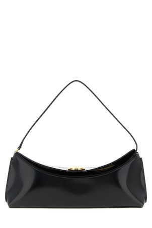 Сумка через плече «La Pochette Ovalo» Чорна 25HBAW00438AC18A01990