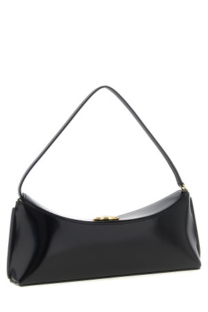 Сумка через плече «La Pochette Ovalo» Чорна 25HBAW00438AC18A01990