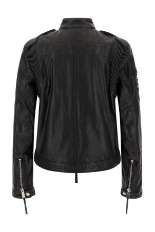 Dsquared2 x Ducati capsule leather jacket Black Dsquared2 x Ducati capsule leather jacket Black