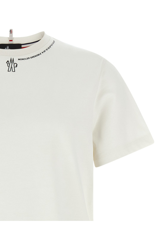 Printed T-shirt White Printed T-shirt White