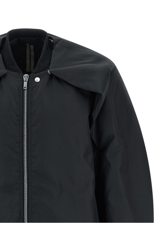 'Convertible Jumbo Peter Flight' bomber jacket Black 'Convertible Jumbo Peter Flight' bomber jacket Black