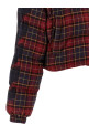 'Check Flan Arrow Spray' down jacket Bordeaux 'Check Flan Arrow Spray' down jacket Bordeaux