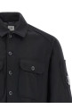 Wool overshirt Black