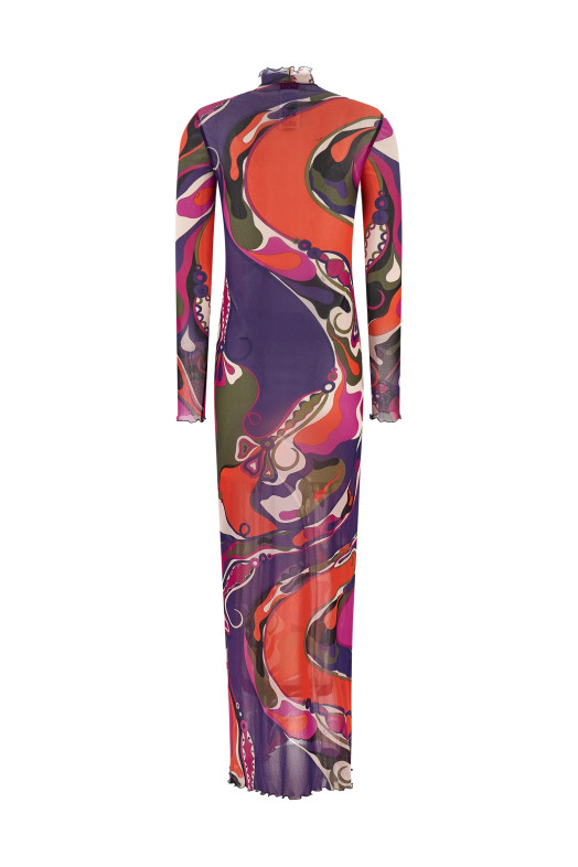 Сукня з тюлю Multicolor EMILIO PUCCI 5UJI265U839017 Сукня з тюлю Multicolor EMILIO PUCCI 5UJI265U839017