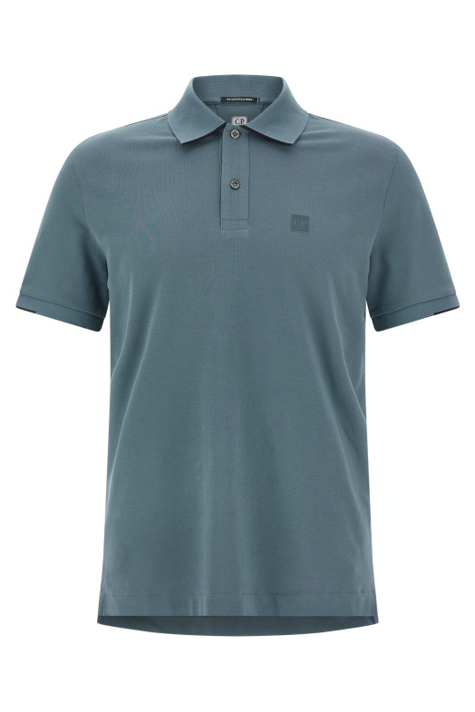 Поло с логотипом, бежевое C.P. COMPANY 19CLPL027A005263W871