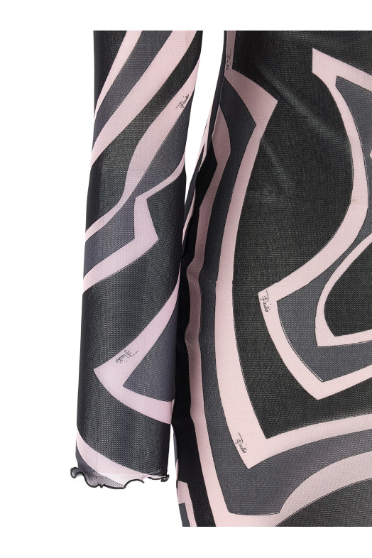 Сукня з тюлю Multicolor EMILIO PUCCI 5UJI355U749047 Сукня з тюлю Multicolor EMILIO PUCCI 5UJI355U749047