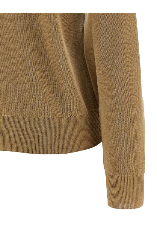Кардиган з вставкою Check Бежевий BURBERRY 8112164FLAX Кардиган з вставкою Check Бежевий BURBERRY 8112164FLAX