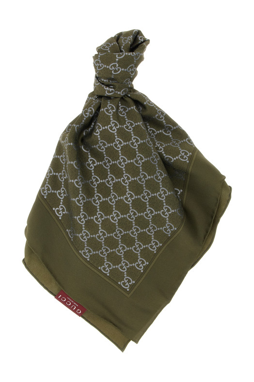 FG Фуляр зелений GUCCI 8122513G0013067 FG Фуляр зелений GUCCI 8122513G0013067