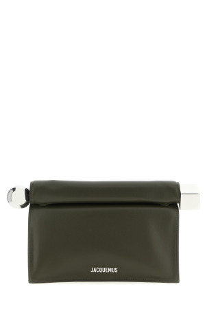 'La Pochette Rond Carré' clutch Green 'La Pochette Rond Carré' clutch Green