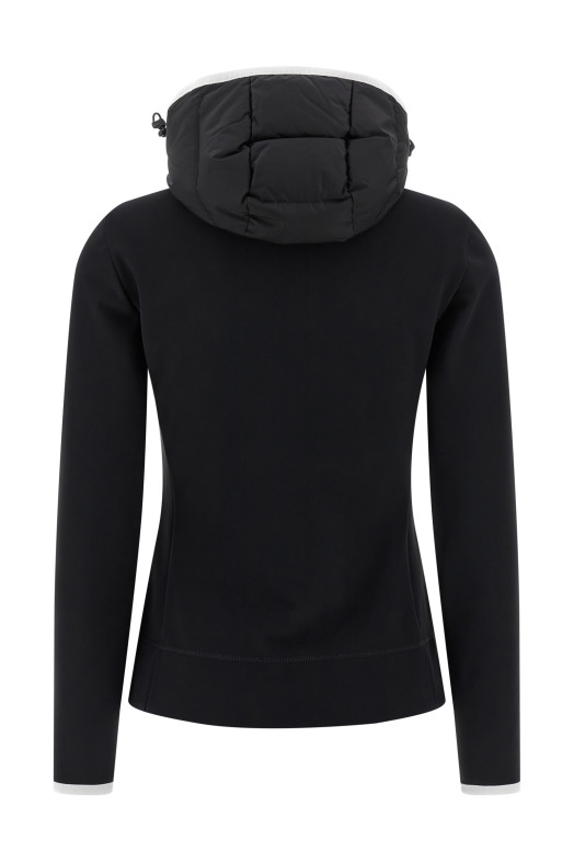 Куртка з грогрейн стрічкою Чорна MONCLER GRENOBLE K20988G0002189AUE999 Куртка з грогрейн стрічкою Чорна MONCLER GRENOBLE K20988G0002189AUE999