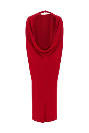 Сукня-капюшон Червона ALBERTA FERRETTI A046851340112 Сукня-капюшон Червона ALBERTA FERRETTI A046851340112