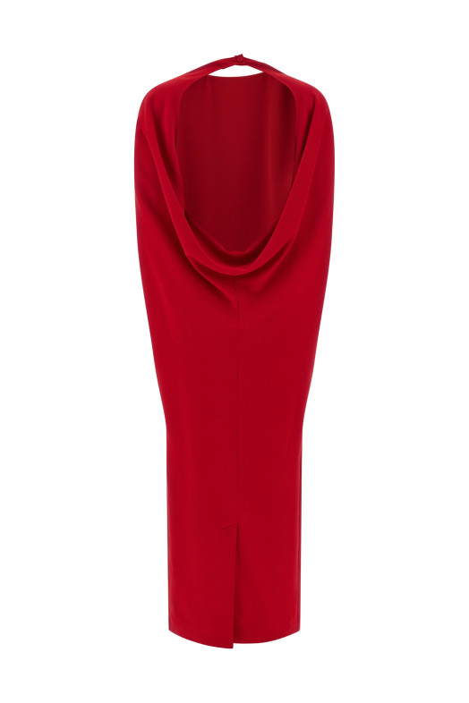 Сукня-капюшон Червона ALBERTA FERRETTI A046851340112 Сукня-капюшон Червона ALBERTA FERRETTI A046851340112