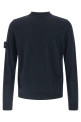 Светр з круглим вирізом, синій STONE ISLAND K2S155100074S00FCV0020 Светр з круглим вирізом, синій STONE ISLAND K2S155100074S00FCV0020