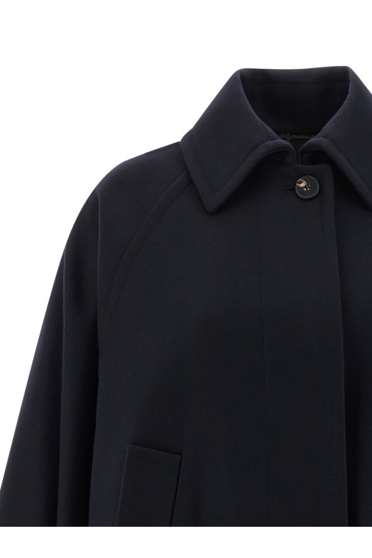 Wool caban Blue  Wool caban Blue