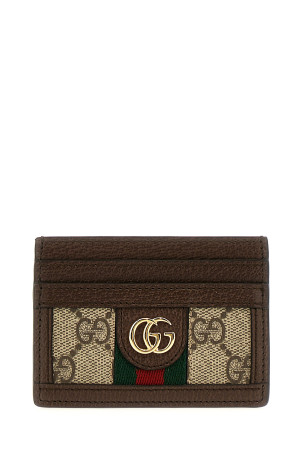 'GG ophidia' cardholder Brown 'GG ophidia' cardholder Brown
