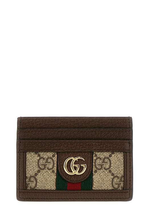 'GG ophidia' cardholder Brown 'GG ophidia' cardholder Brown