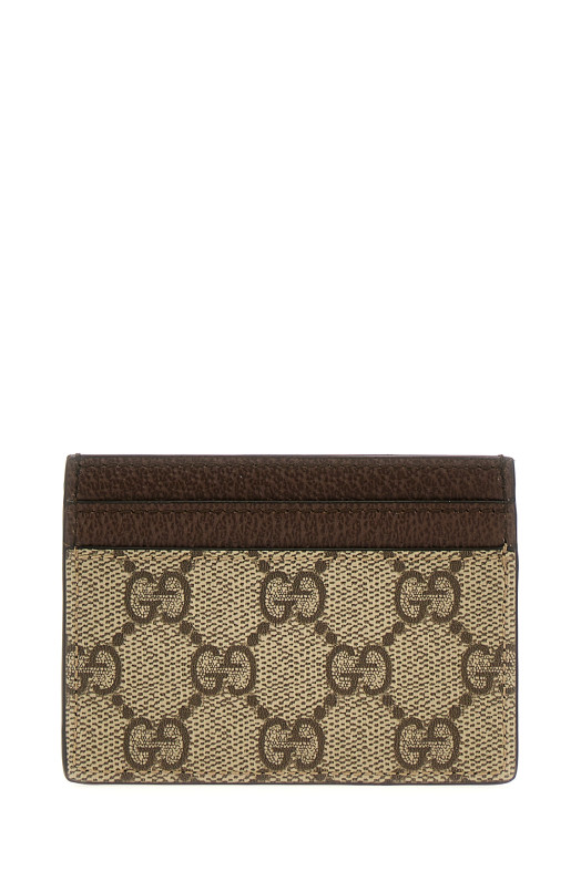 'GG ophidia' cardholder Brown 'GG ophidia' cardholder Brown