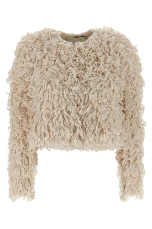 'Fedra' cardigan Beige